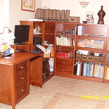 Íróasztal szekrénnyel (4)